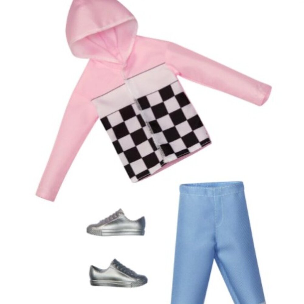 BARBIE KEN HOODIE JACKET & SHORTS OUTFIT
